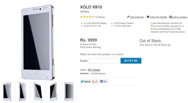 Lava-XOLO-X910-Flipkart