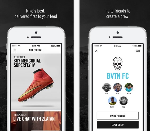 nike iphone ipad app